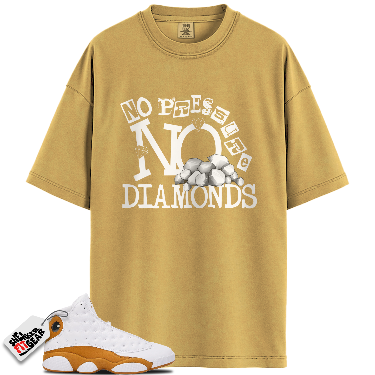 Jordan 13 Retro Wheat Match Shirts, DIAMOND To Match Jordan 13 Retro Wheat Main image