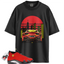 Jordan 14 Retro Ferrari (2025) Match Shirts, Sunset 14 Sneaker Shirt To Match Jordan 14 Retro Ferrari (2025)