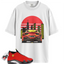 Jordan 14 Retro Ferrari (2025) Match Shirts, Sunset 14 Sneaker Shirt To Match Jordan 14 Retro Ferrari (2025)