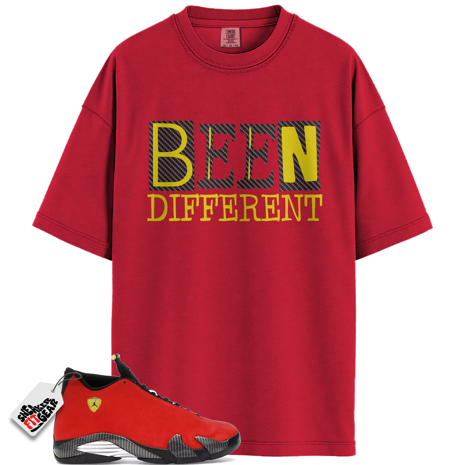 Jordan 14 Retro Ferrari (2025) Match Shirts, BEEN To Match Jordan 14 Retro Ferrari (2025) Main image