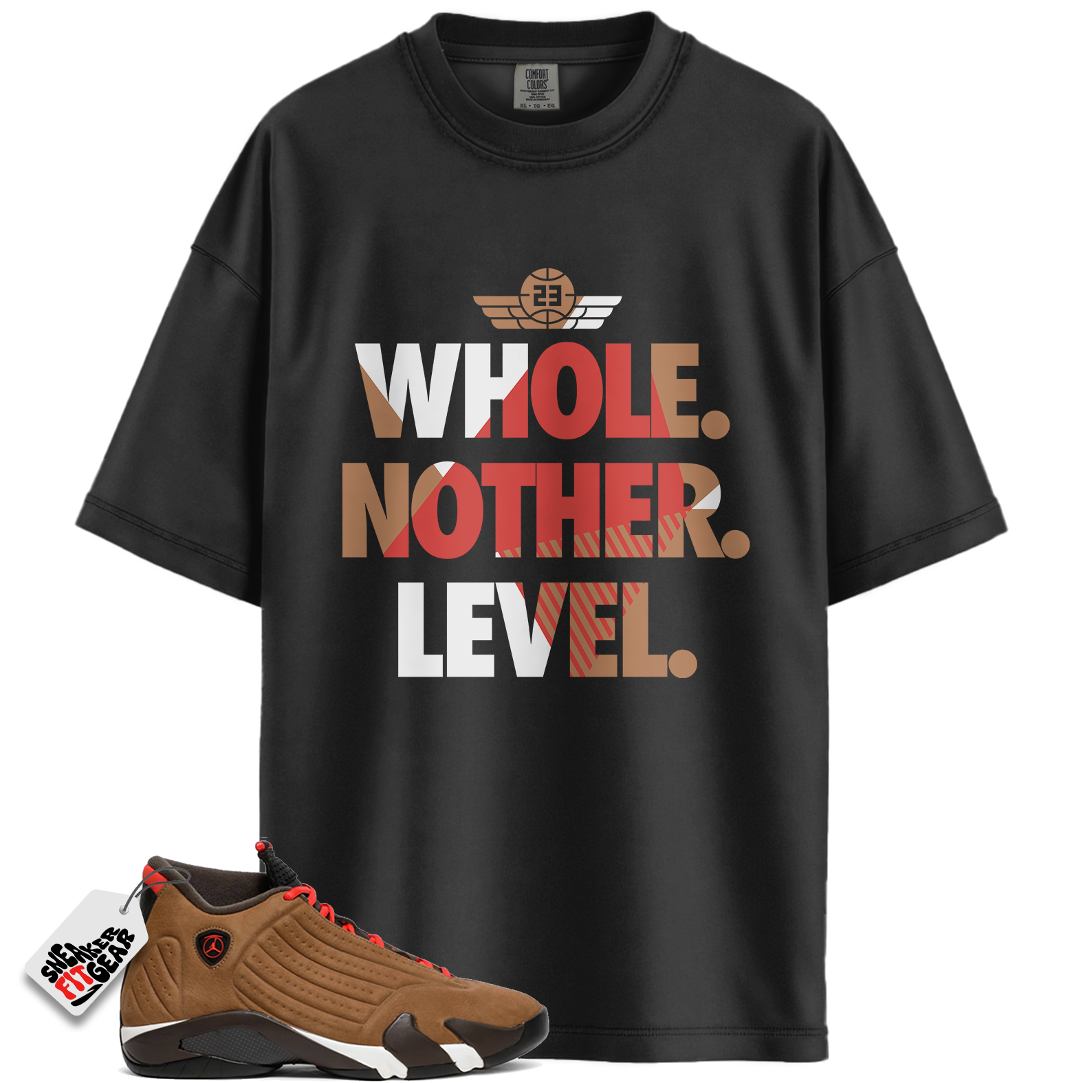 Jordan 14 Retro Winterized Archaeo Brown Match Shirts, Next Level Shirt To Match Jordan 14 Retro Winterized Archaeo Brown Main image