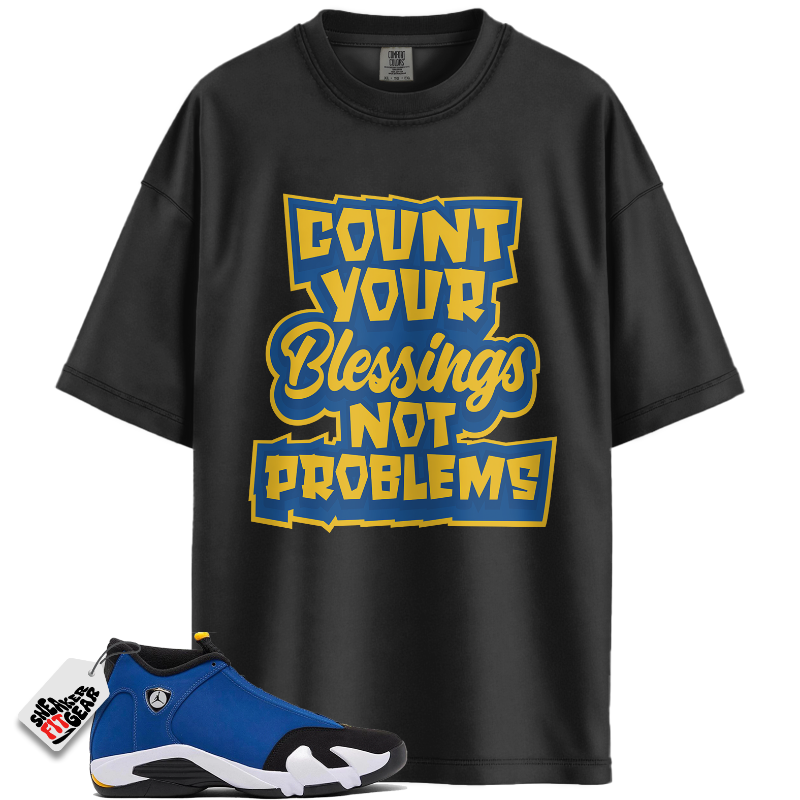 Jordan 14 Retro Laney Match Shirts, Count Your Blessings Shirt To Match Jordan 14 Retro Laney