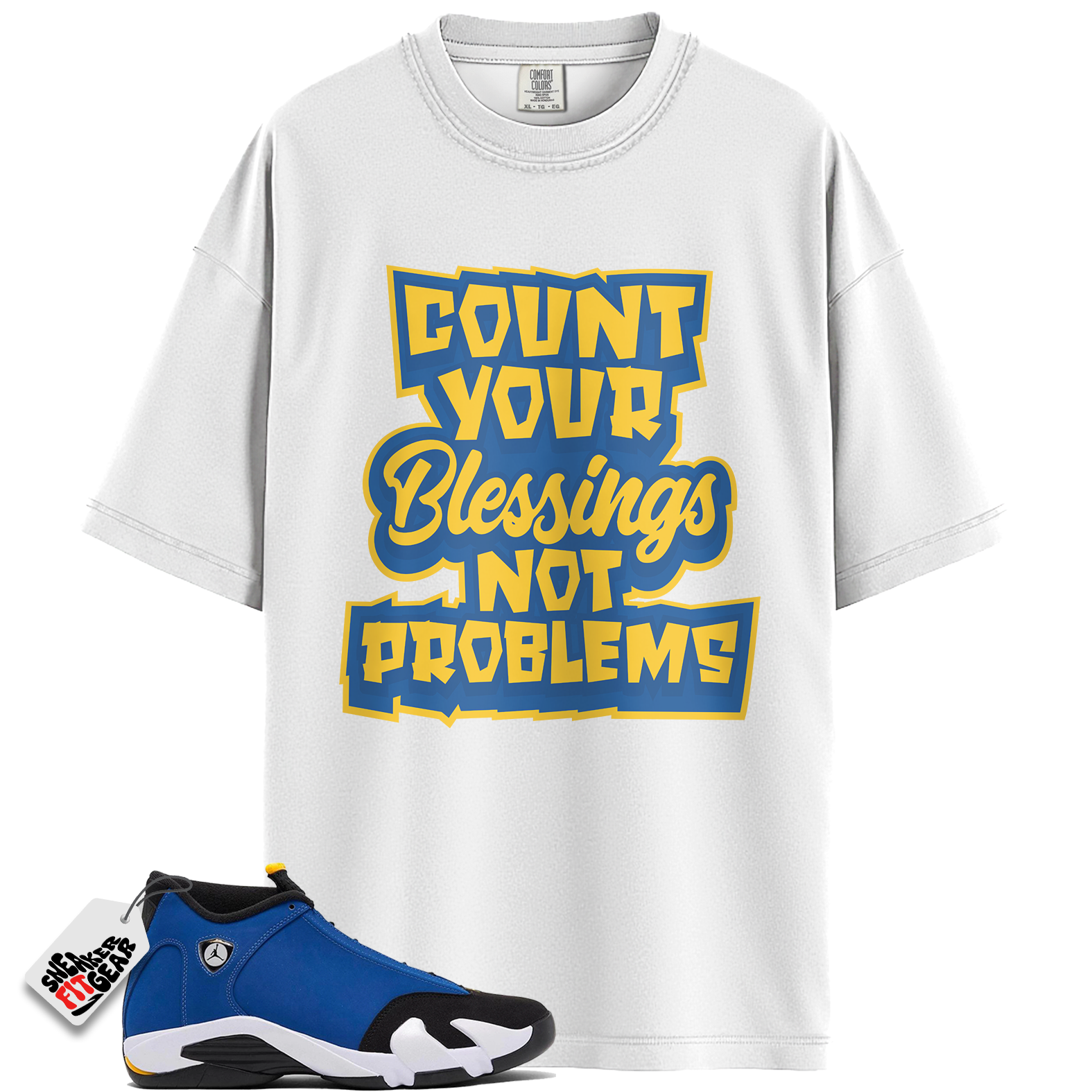 Jordan 14 Retro Laney Match Shirts, Count Your Blessings Shirt To Match Jordan 14 Retro Laney Main image