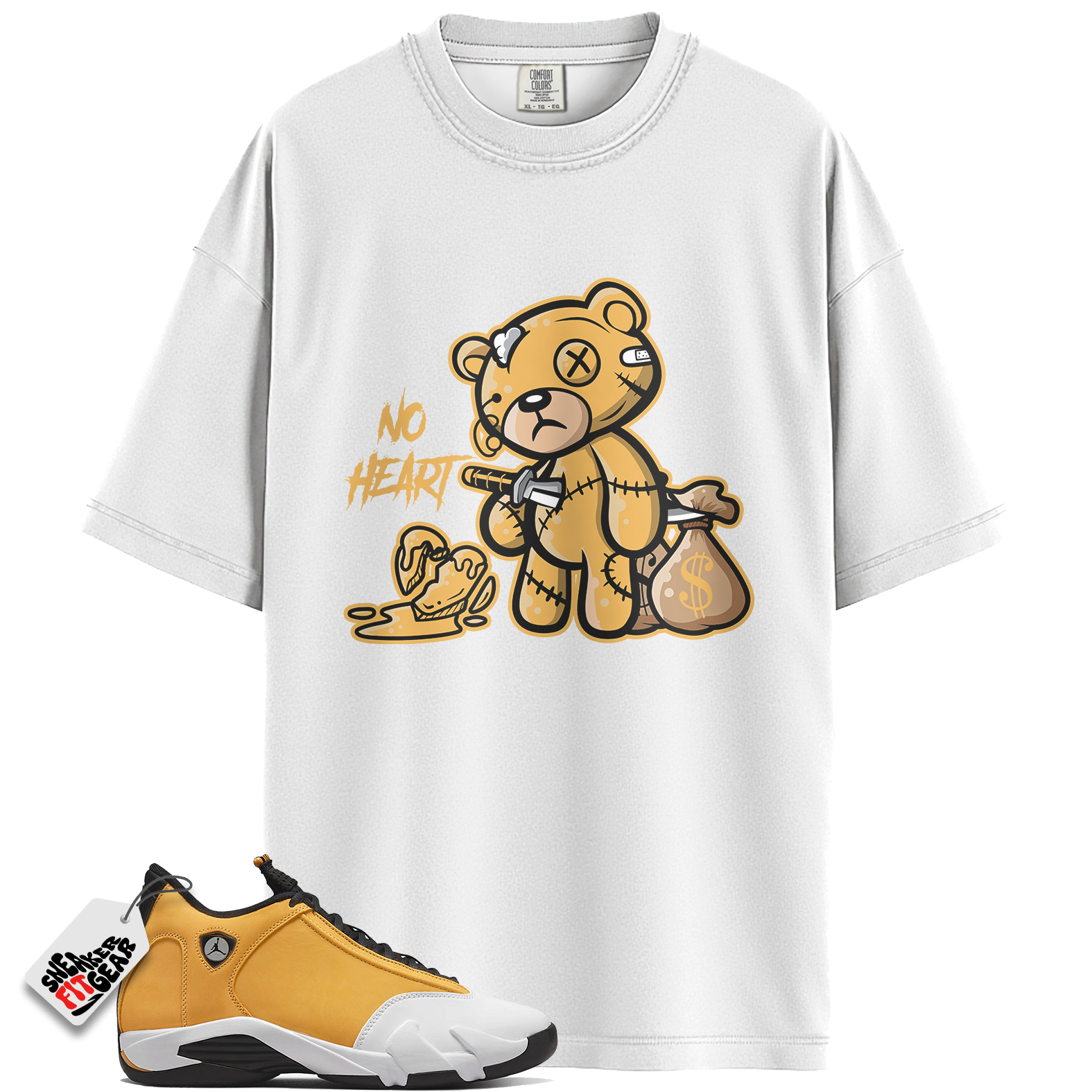 Jordan 14 Retro Light Ginger Match Shirts, Ginger 14s To Match Jordan 14 Retro Light Ginger