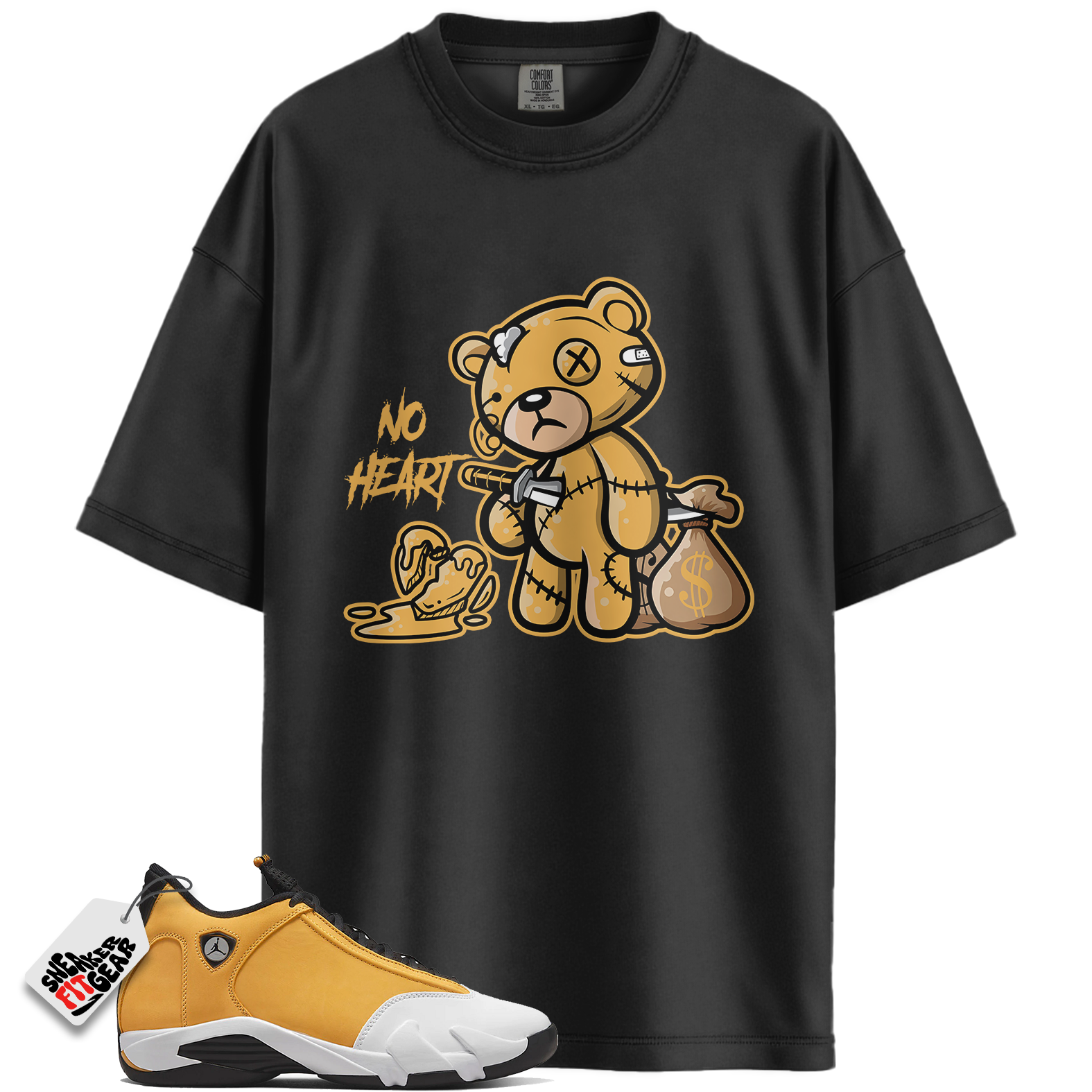 Jordan 14 Retro Light Ginger Match Shirts, Ginger 14s To Match Jordan 14 Retro Light Ginger