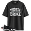Jordan 14 Retro Black White Match Shirts, Hustle Shirt To Match Jordan 14 Retro Black White