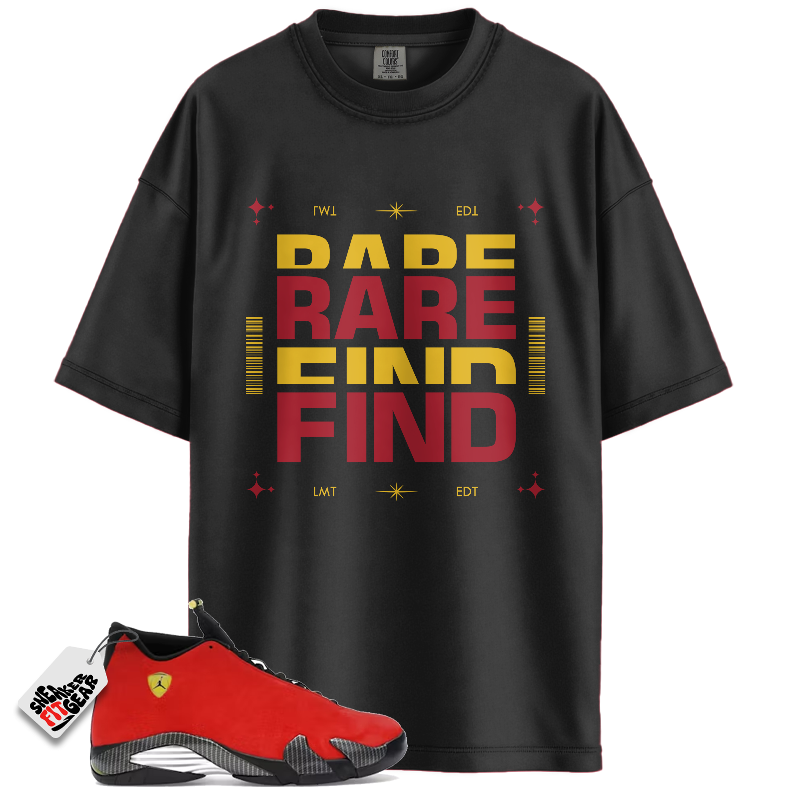 Jordan 14 Retro Ferrari (2025) Match Shirts, Rare Find Shirt To Match Jordan 14 Retro Ferrari (2025)