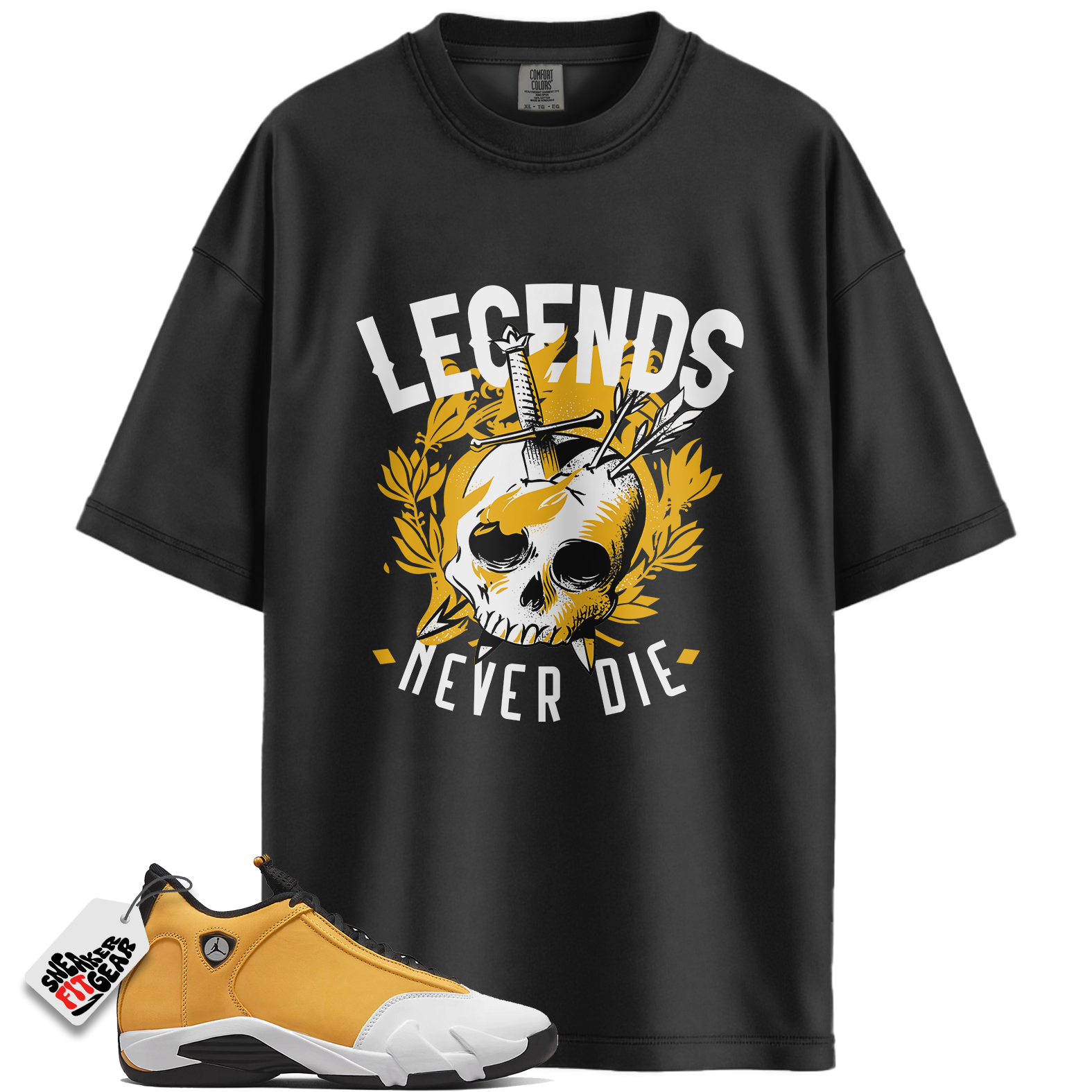 Jordan 14 Retro Light Ginger Match Shirts, Legends Shirt To Match Jordan 14 Retro Light Ginger