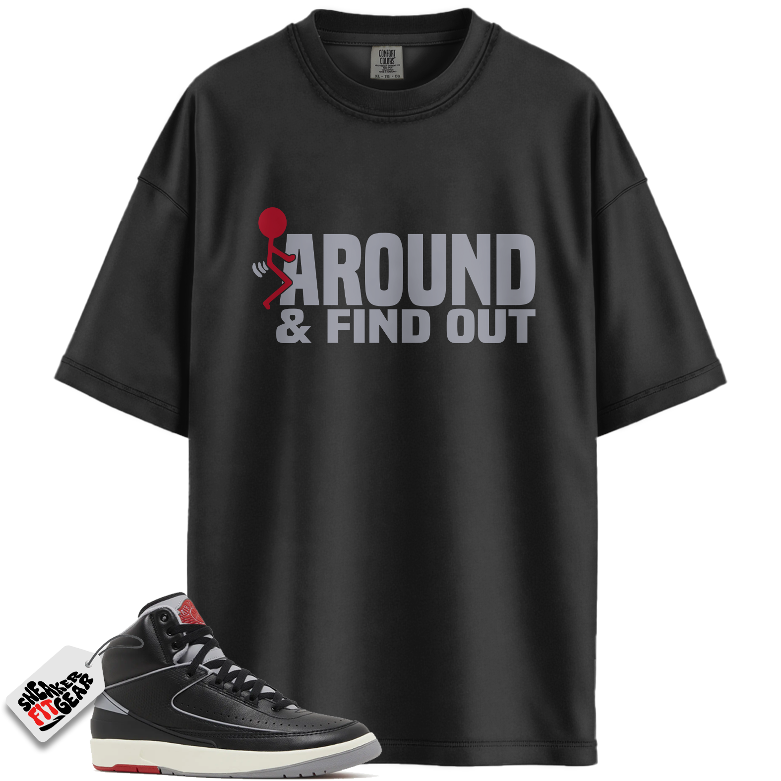Jordan 2 Retro Black Cement Match Shirts, Find Out Shirt To Match Jordan 2 Retro Black Cement Main image