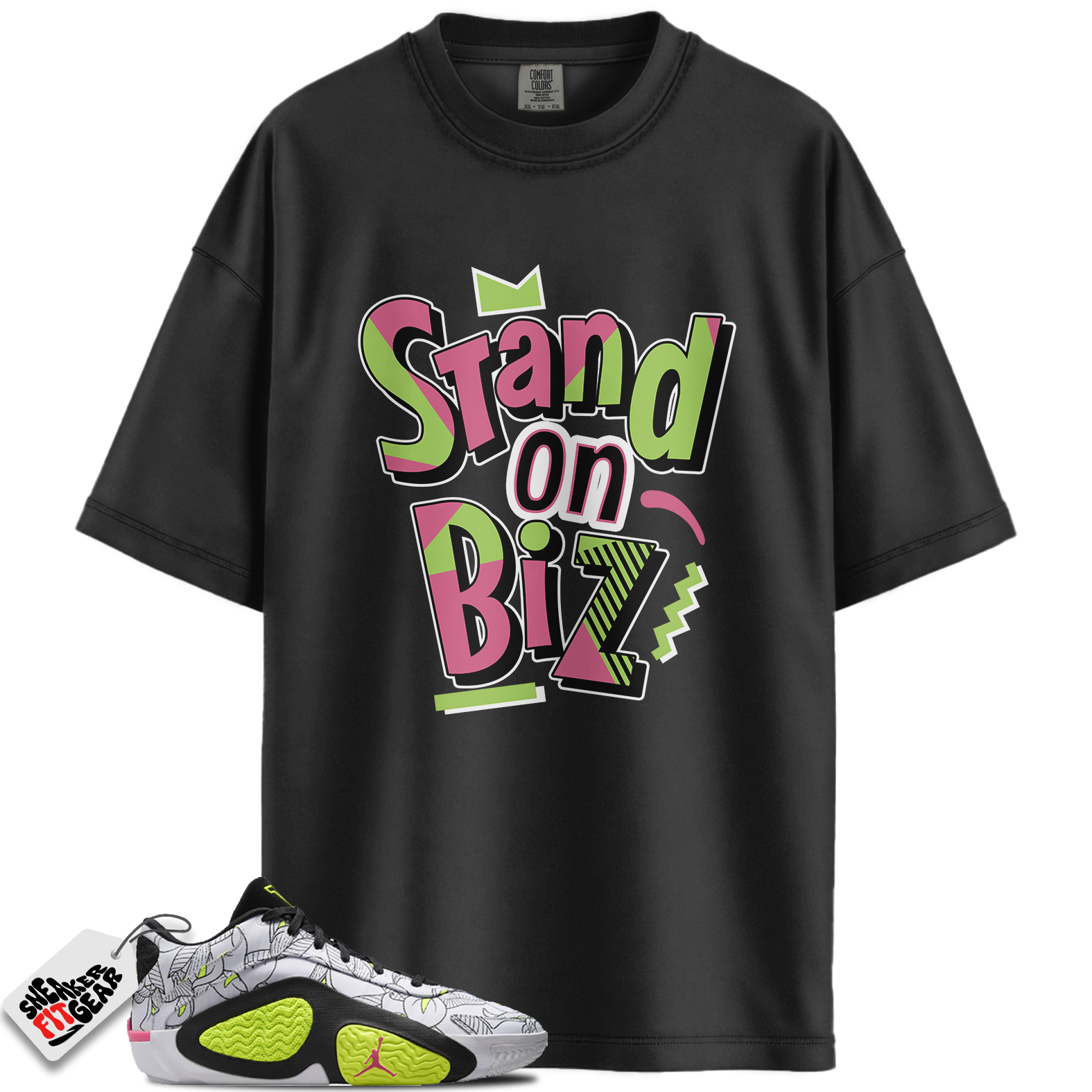 Jordan Tatum 2 Momma's Boy Men's Match Shirts, Strictly Biz Shirt To Match Jordan Tatum 2 Momma's Boy Men's