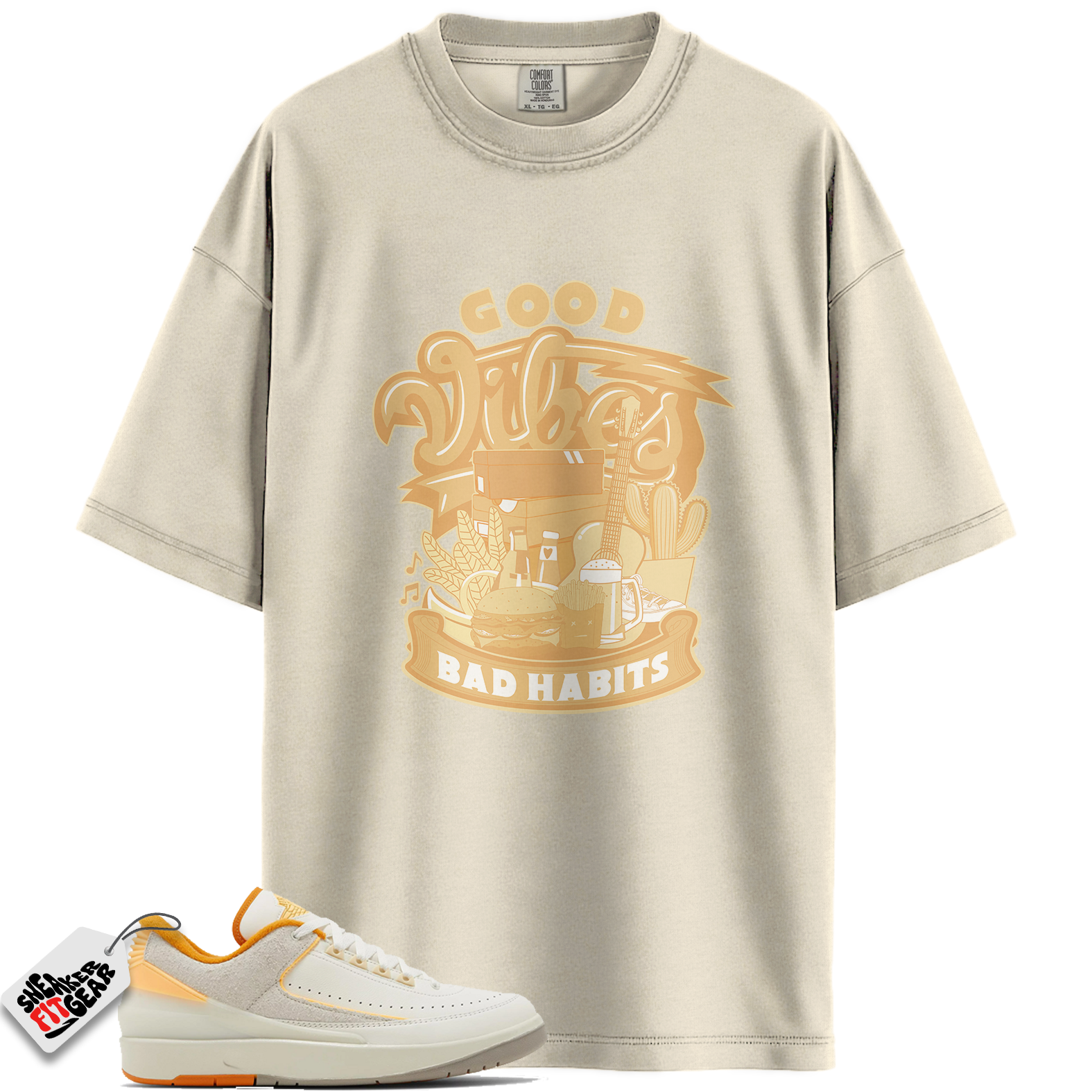 Jordan 2 Retro Low Craft Melon Tint Match Shirts, Vibes Melon Tint Shirt To Match Jordan 2 Retro Low Craft Melon Tint