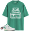 Jordan 2 Lucky Green Match Shirts, Cut From A Different Cloth To Match Jordan 2 Lucky Green