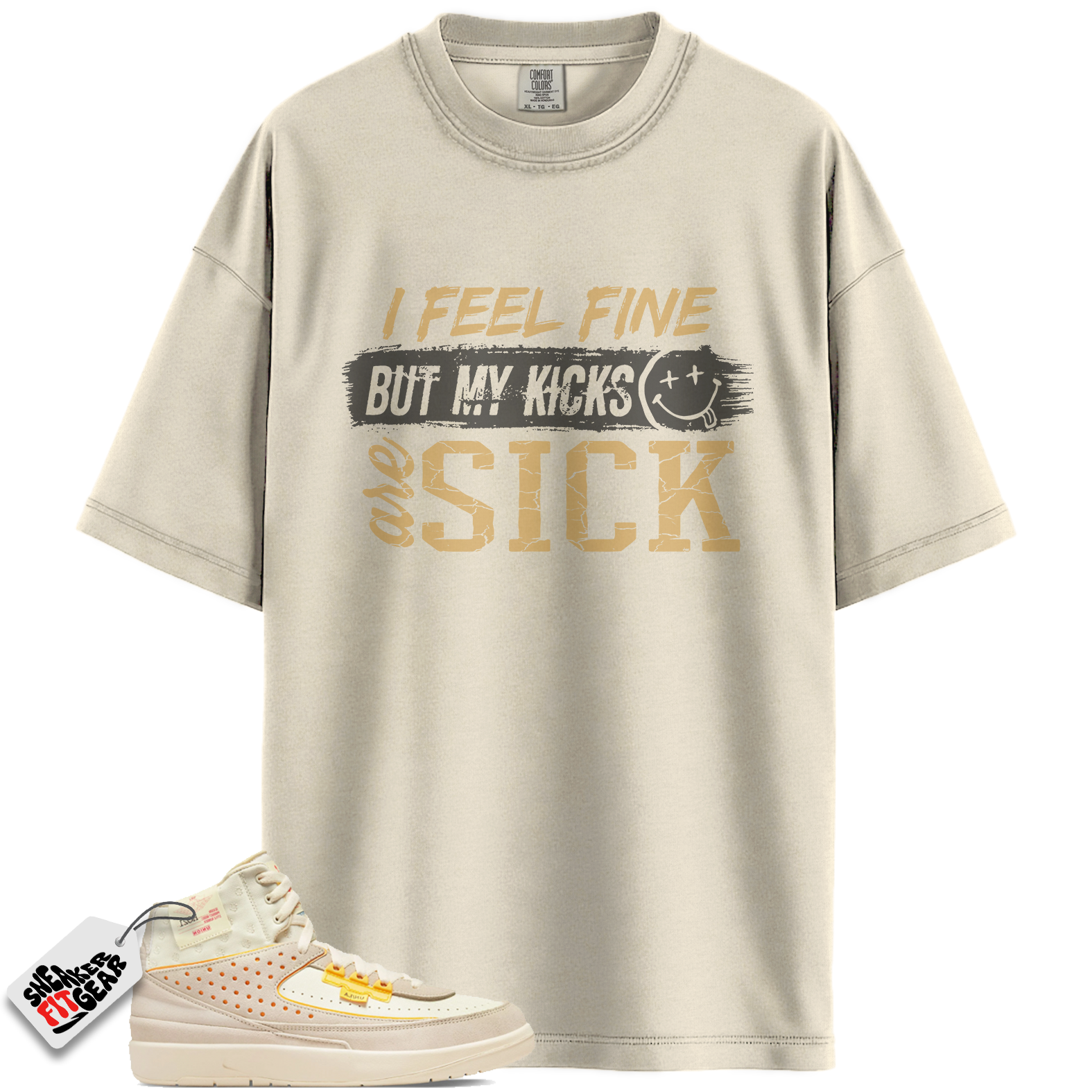 Jordan 2 Retro SP Union Rattan Match Shirts, Sick Kicks Shirt To Match Jordan 2 Retro SP Union Rattan