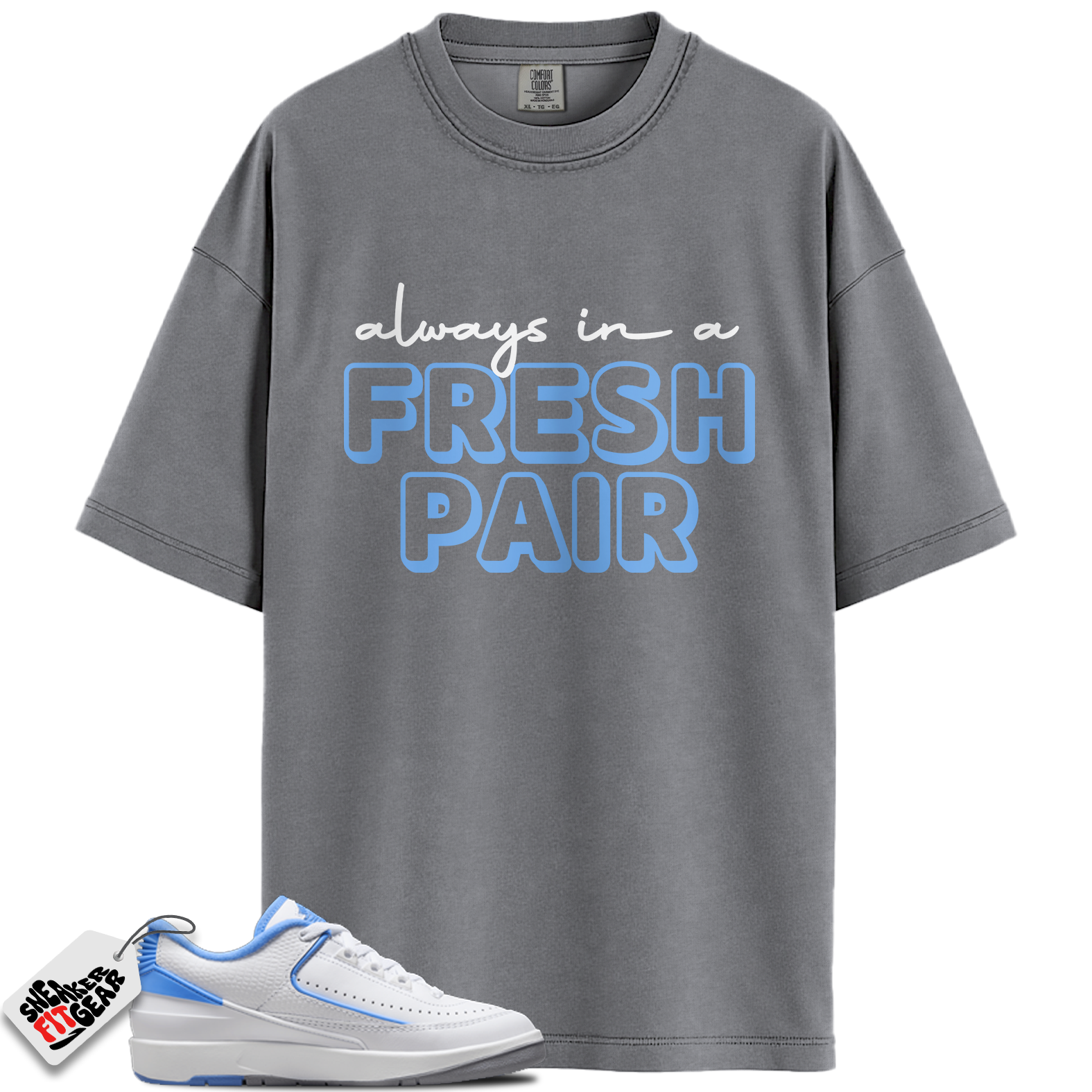 Jordan 2 Retro Low UNC Match Shirts, Always In A Fresh Pair Shirt To Match Jordan 2 Retro Low UNC