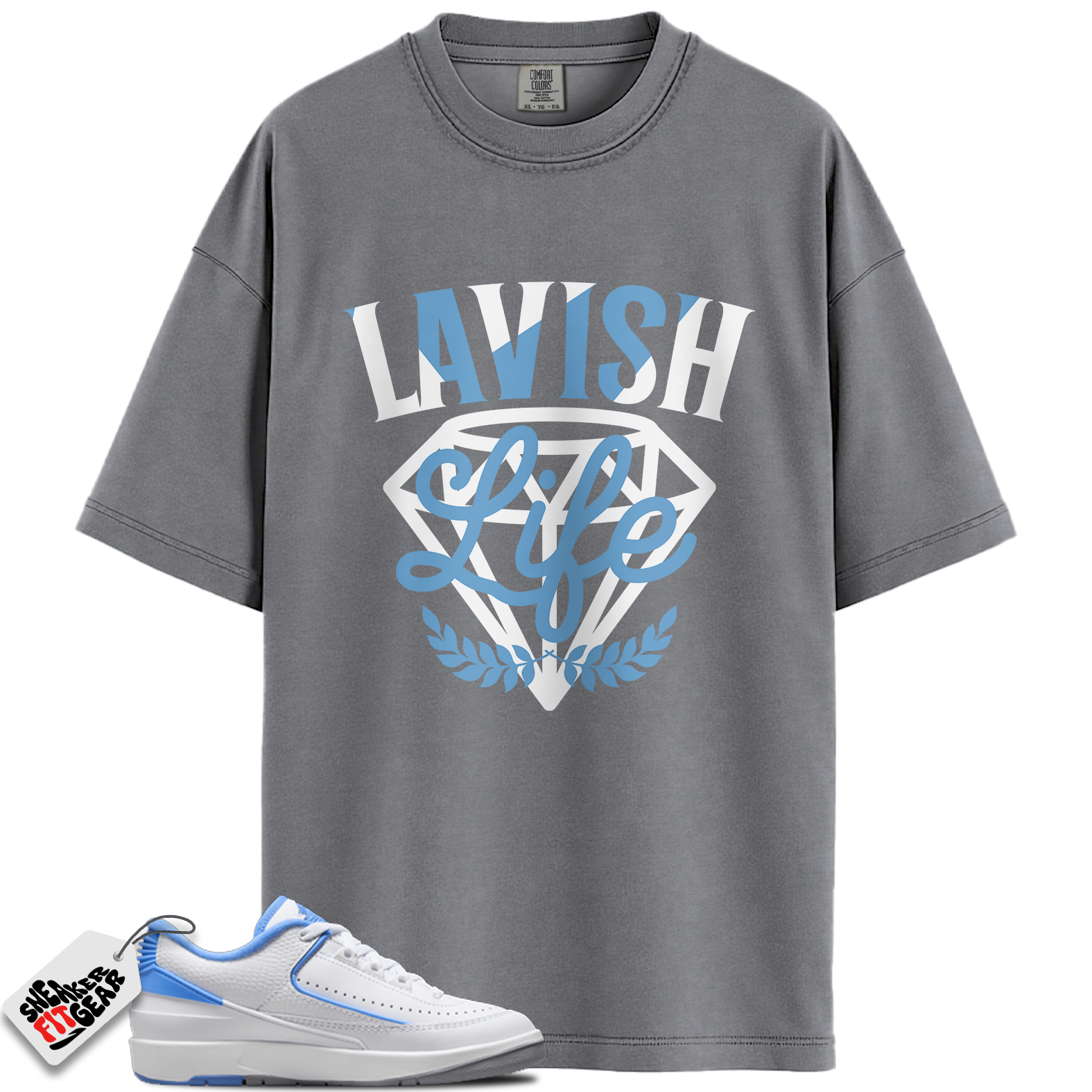Jordan 2 Retro Low UNC Match Shirts, Lavish Life Shirt To Match Jordan 2 Retro Low UNC