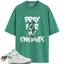 Jordan 2 Lucky Green Match Shirts, Pray For My Enemies Shirt To Match Jordan 2 Lucky Green