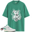 Jordan 2 Lucky Green Match Shirts, LIT To Match Jordan 2 Lucky Green