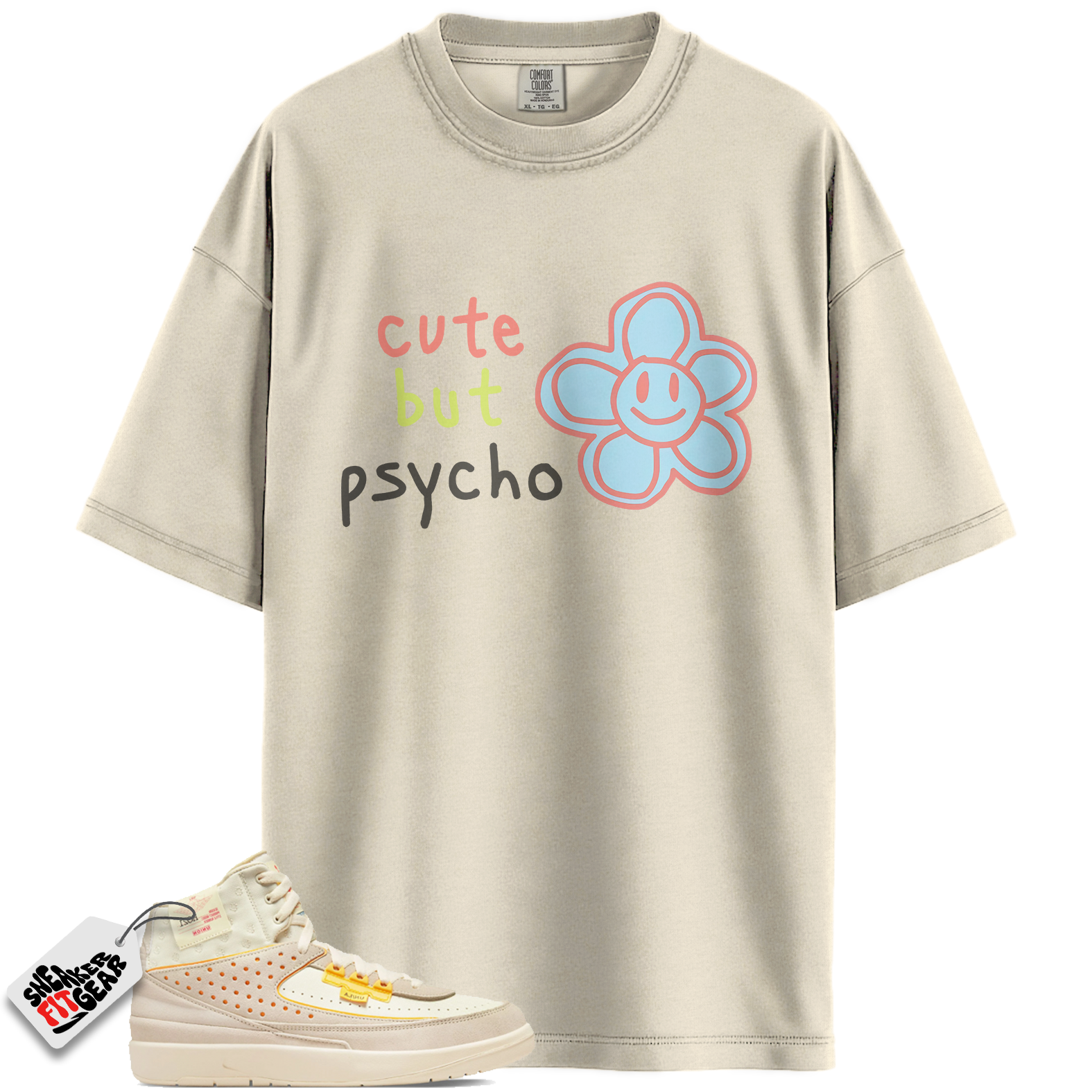 Jordan 2 Retro SP Union Rattan Match Shirts, Cute But Psycho Shirt To Match Jordan 2 Retro SP Union Rattan