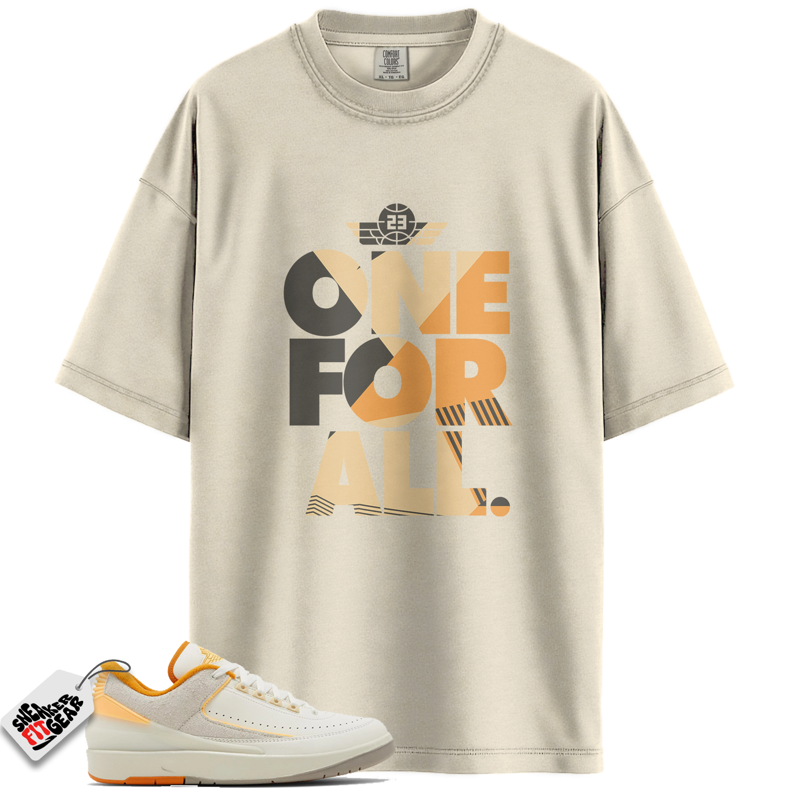 Jordan 2 Retro Low Craft Melon Tint Match Shirts, One For All Shirt To Match Jordan 2 Retro Low Craft Melon Tint