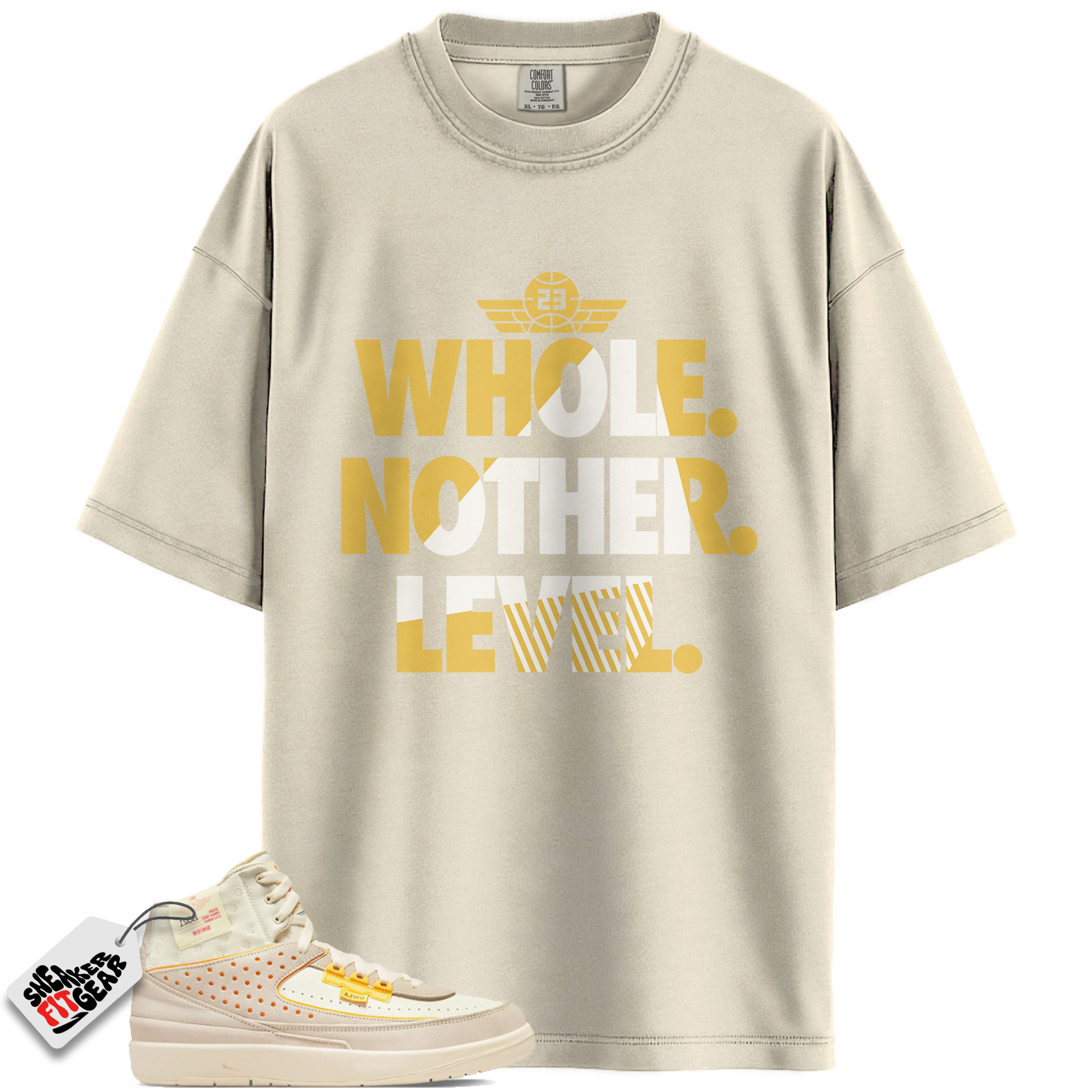 Jordan 2 Retro SP Union Rattan Match Shirts, Next Level Shirt To Match Jordan 2 Retro SP Union Rattan Main image