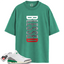 Women's Jordan 3 Retro Lucky Green Match Shirts, VERTBLS To Match Women's Jordan 3 Retro Lucky Green