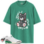 Women's Jordan 3 Retro Lucky Green Match Shirts, Smile Through The Pain To Match Women's Jordan 3 Retro Lucky Green