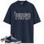Jordan 3 Georgetown Midnight Navy Match Shirts, Find Out Shirt To Match Jordan 3 Georgetown Midnight Navy
