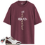 Jordan 3 Retro OG SP A Ma Maniére Burgundy Crush Match Shirts, Cross Sneakerhead Unisex Shirts To Match Jordan 3 Retro OG SP A Ma Maniére Burgundy Crush