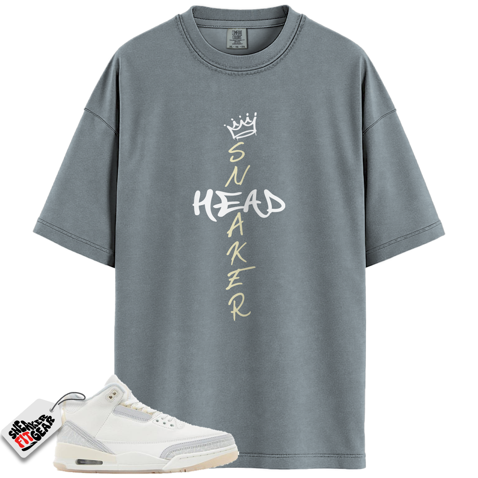 Jordan 3 Retro Craft Ivory Match Shirts, Cross Sneakerhead Unisex Shirts To Match Jordan 3 Retro Craft Ivory Main image