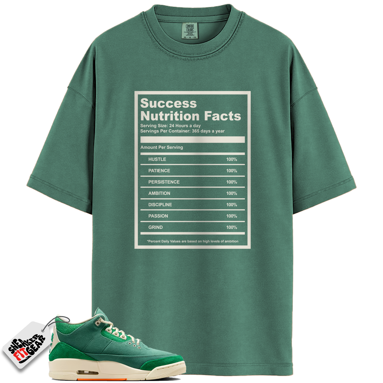 Jordan 3 Retro SP Nina Chanel Abney Bicoastal Match Shirts, SUCC To Match Jordan 3 Retro SP Nina Chanel Abney Bicoastal