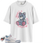 Jordan 3 Retro White Cobalt Bliss (GS) Match Shirts, SM2 To Match Jordan 3 Retro White Cobalt Bliss (GS)