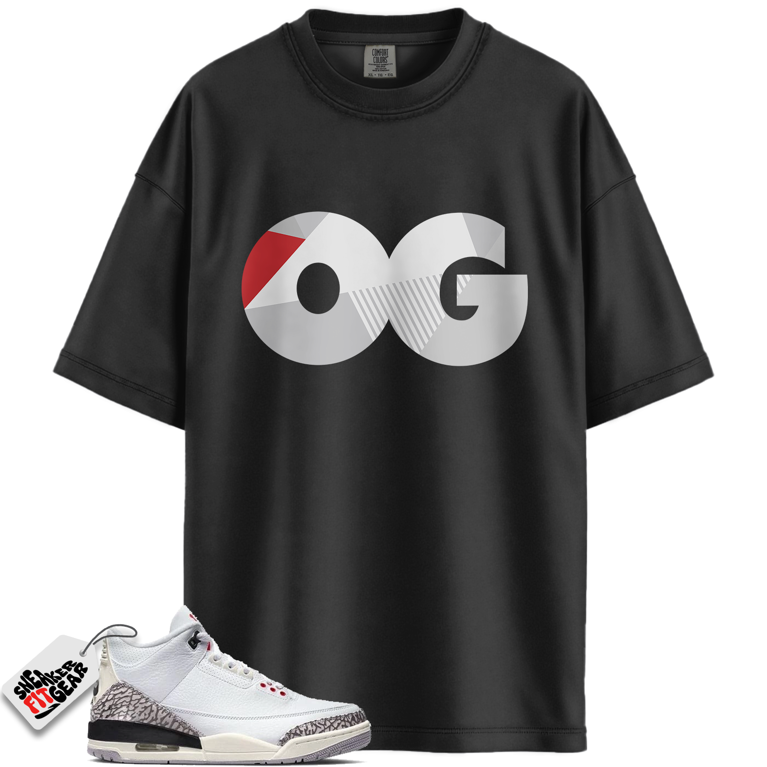 Jordan 3 Retro Cement Grey Match Shirts, OG To Match Jordan 3 Retro Cement Grey
