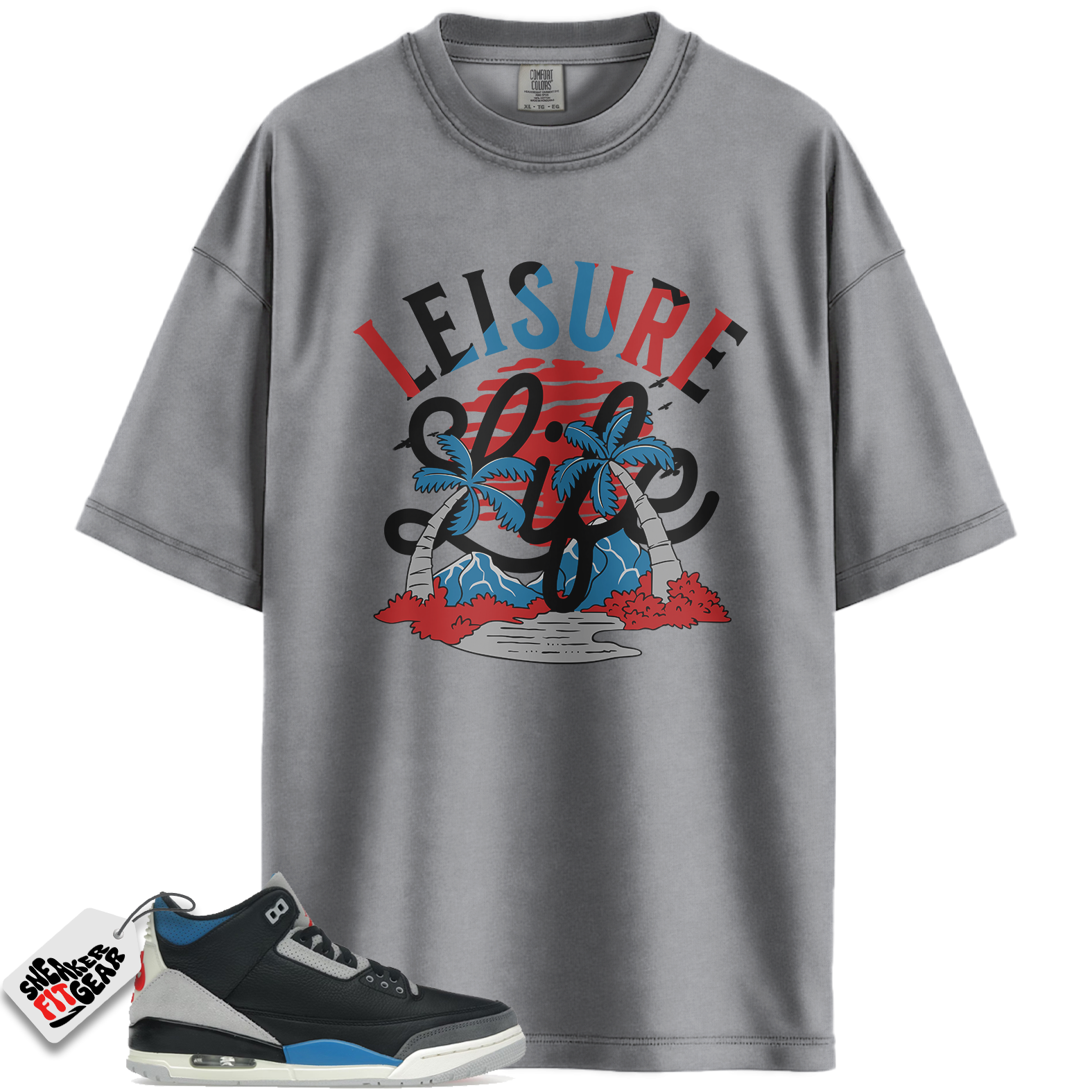 Jordan 3 Retro Rare Air Match Shirts, Leisure Life Sneaker Shirt To Match Jordan 3 Retro Rare Air