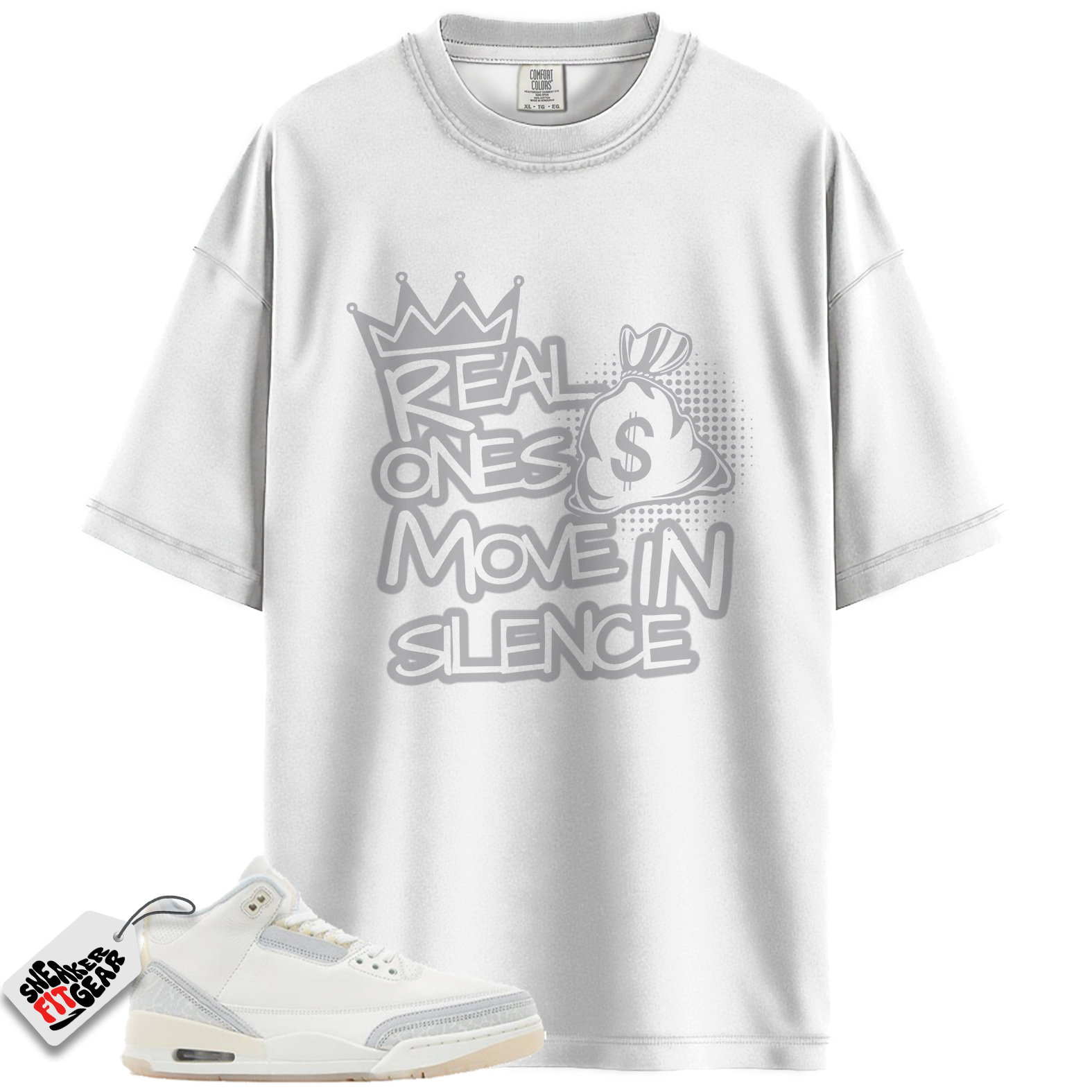 Jordan 3 Retro Craft Ivory Match Shirts, Real Ones Shirt To Match Jordan 3 Retro Craft Ivory