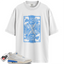 Jordan 3 Retro Lucky Shorts/ Hydrogen Blue Match Shirts, KC To Match Jordan 3 Retro Lucky Shorts/ Hydrogen Blue