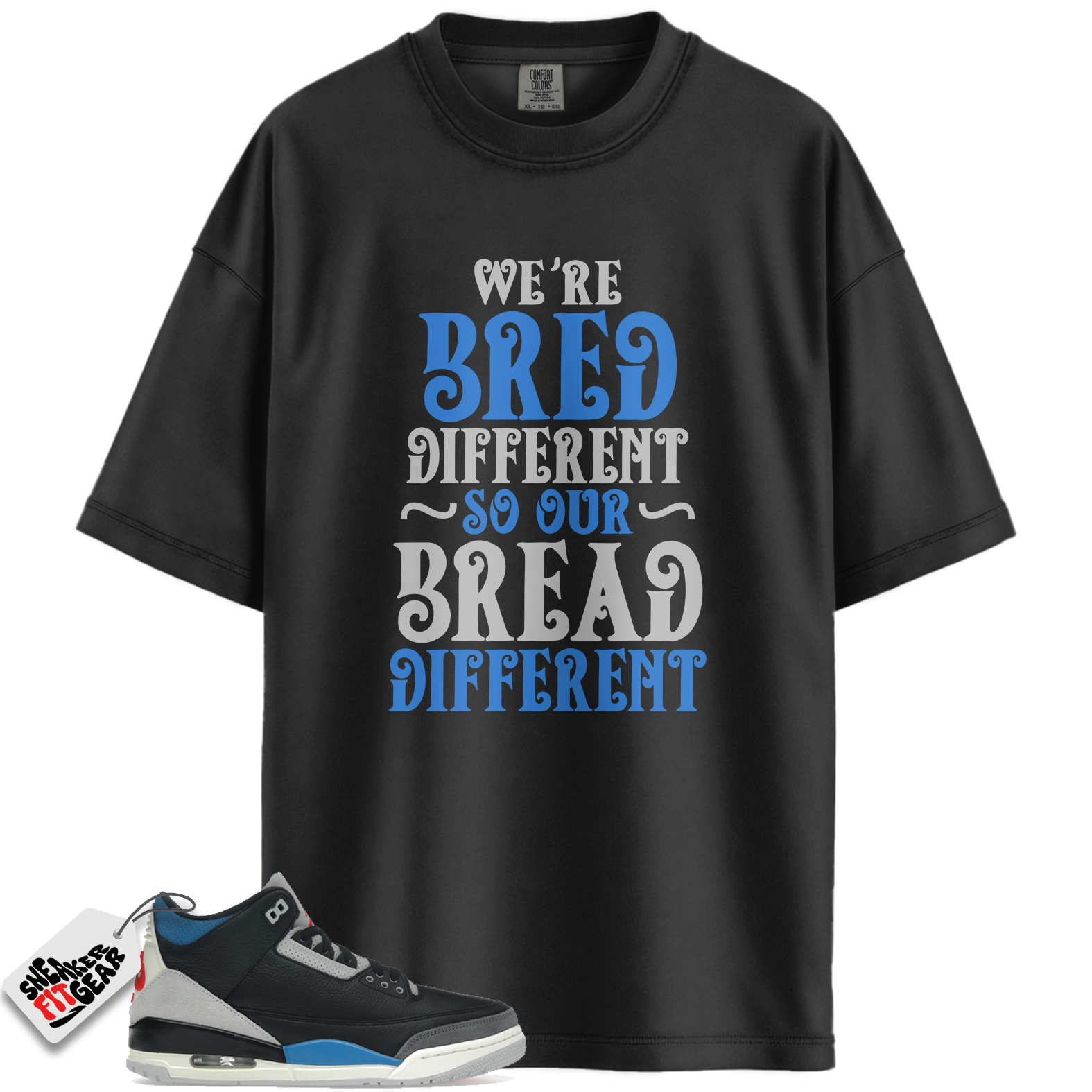 Jordan 3 Retro OG Rare Air Match Shirts, BREAD To Match Jordan 3 Retro OG Rare Air Main image