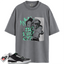 Jordan 3 Retro Green Glow Match Shirts, No Day Off Grunge To Match Jordan 3 Retro Green Glow