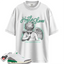 Women's Jordan 3 Retro Lucky Green Match Shirts, Hustle In Silence 2 To Match Women's Jordan 3 Retro Lucky Green
