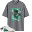 Women's Jordan 3 Retro Lucky Green Match Shirts, Trust No One Tee To Match Women's Jordan 3 Retro Lucky Green