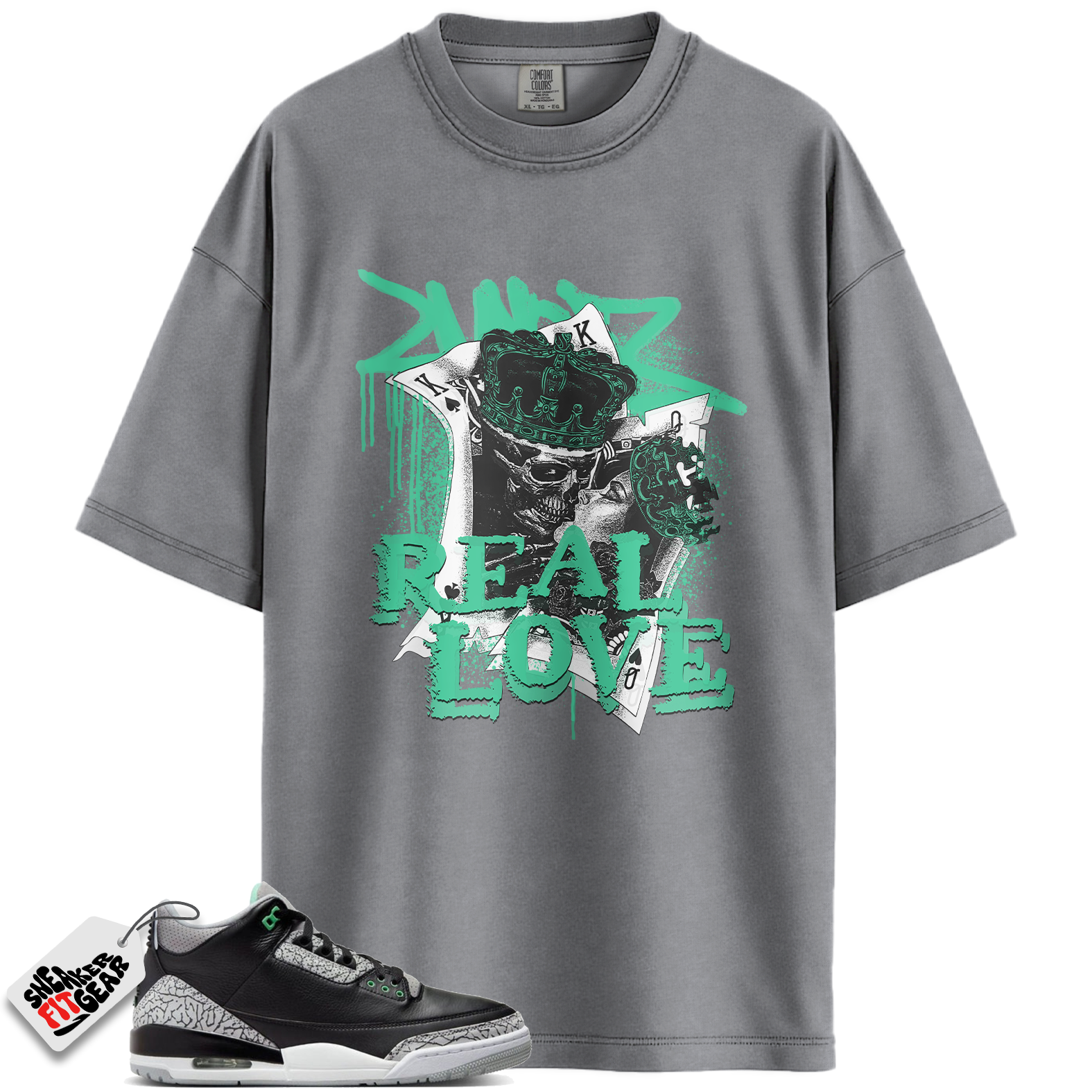 Jordan 3 Retro Green Glow Match Shirts, Trust No One Tee To Match Jordan 3 Retro Green Glow