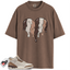 Jordan 3 Retro Palomino Match Shirts, 23Bustle – Dripin Heart Tee To Match Jordan 3 Retro Palomino