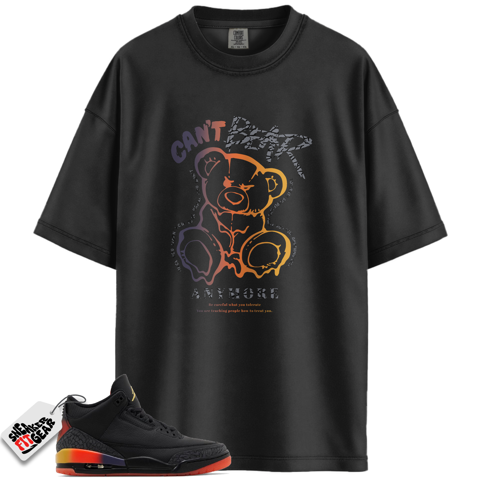 Jordan 3 Retro J Balvin Rio Match Shirts, CAN’T AJ T-shirt To Match Jordan 3 Retro J Balvin Rio