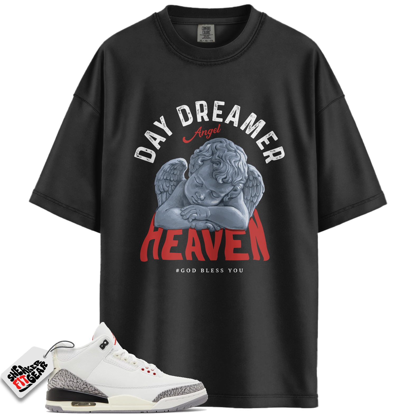 Jordan 3 Retro White Cement Reimagined Match Shirts, Day Dreamer Shirt To Match Jordan 3 Retro White Cement Reimagined