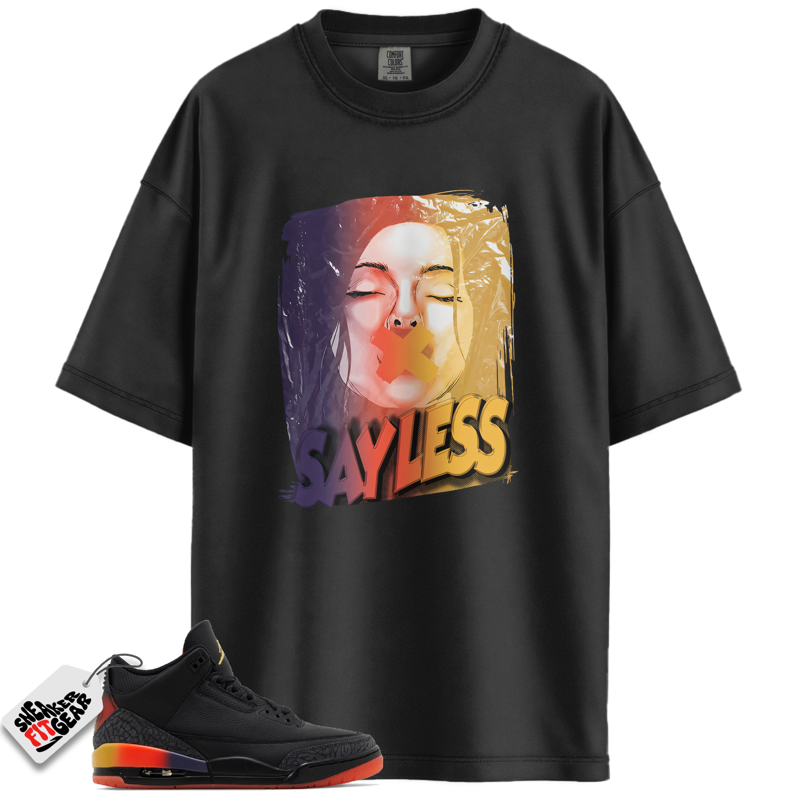 Jordan 3 Retro J Balvin Rio Match Shirts, SAYLESS To Match Jordan 3 Retro J Balvin Rio