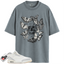 Jordan 3 Retro Crafy Ivory Match Shirts, Skull With Butterflies Unisex Crew Neck Sneaker T-Shirt To Match Jordan 3 Retro Crafy Ivory