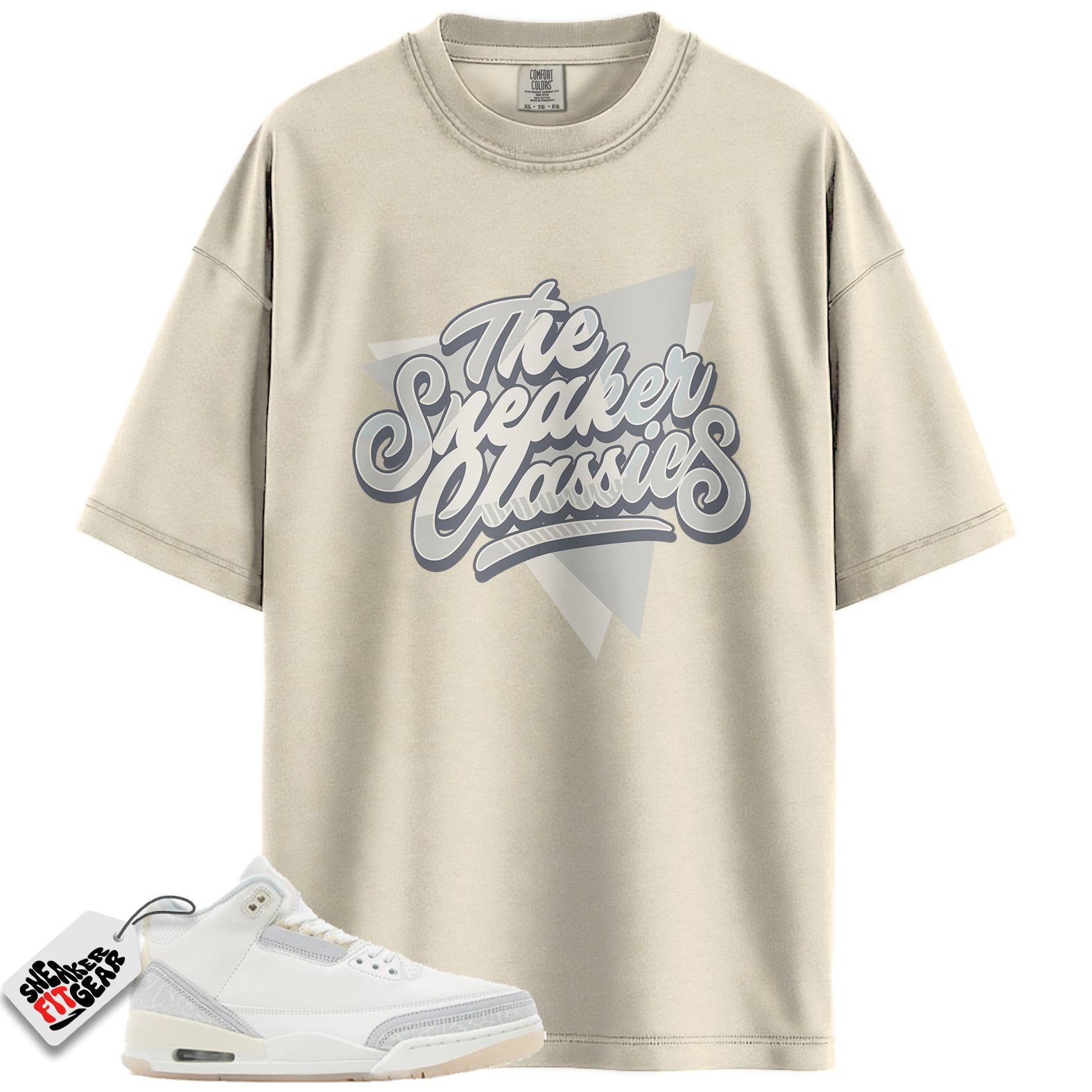 Jordan 3 Retro Craft Ivory Match Shirts, The Sneaker Classies To Match Jordan 3 Retro Craft Ivory