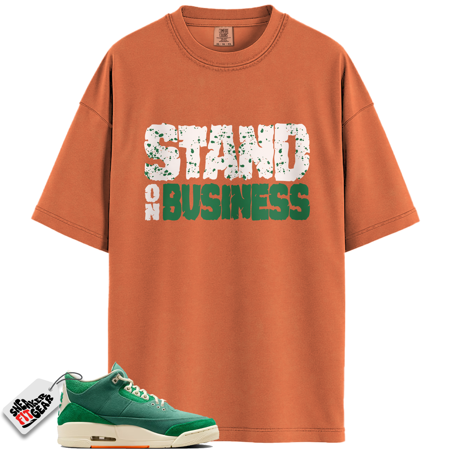 Jordan 3 Retro SP Nina Chanel Abney Bicoastal Match Shirts, Stand On Business To Match Jordan 3 Retro SP Nina Chanel Abney Bicoastal