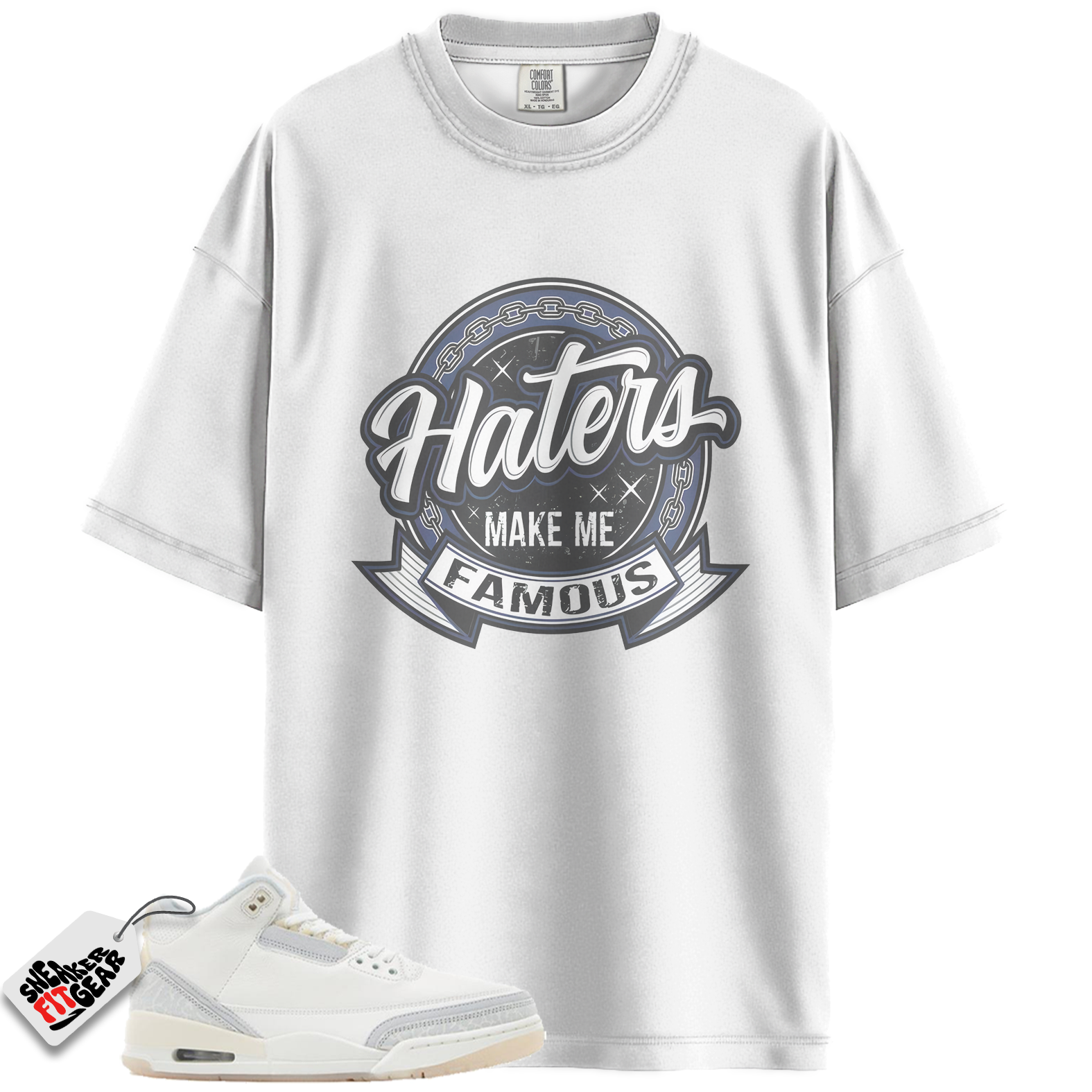 Jordan 3 Retro Crafy Ivory Match Shirts, Haters Shirt To Match Jordan 3 Retro Crafy Ivory
