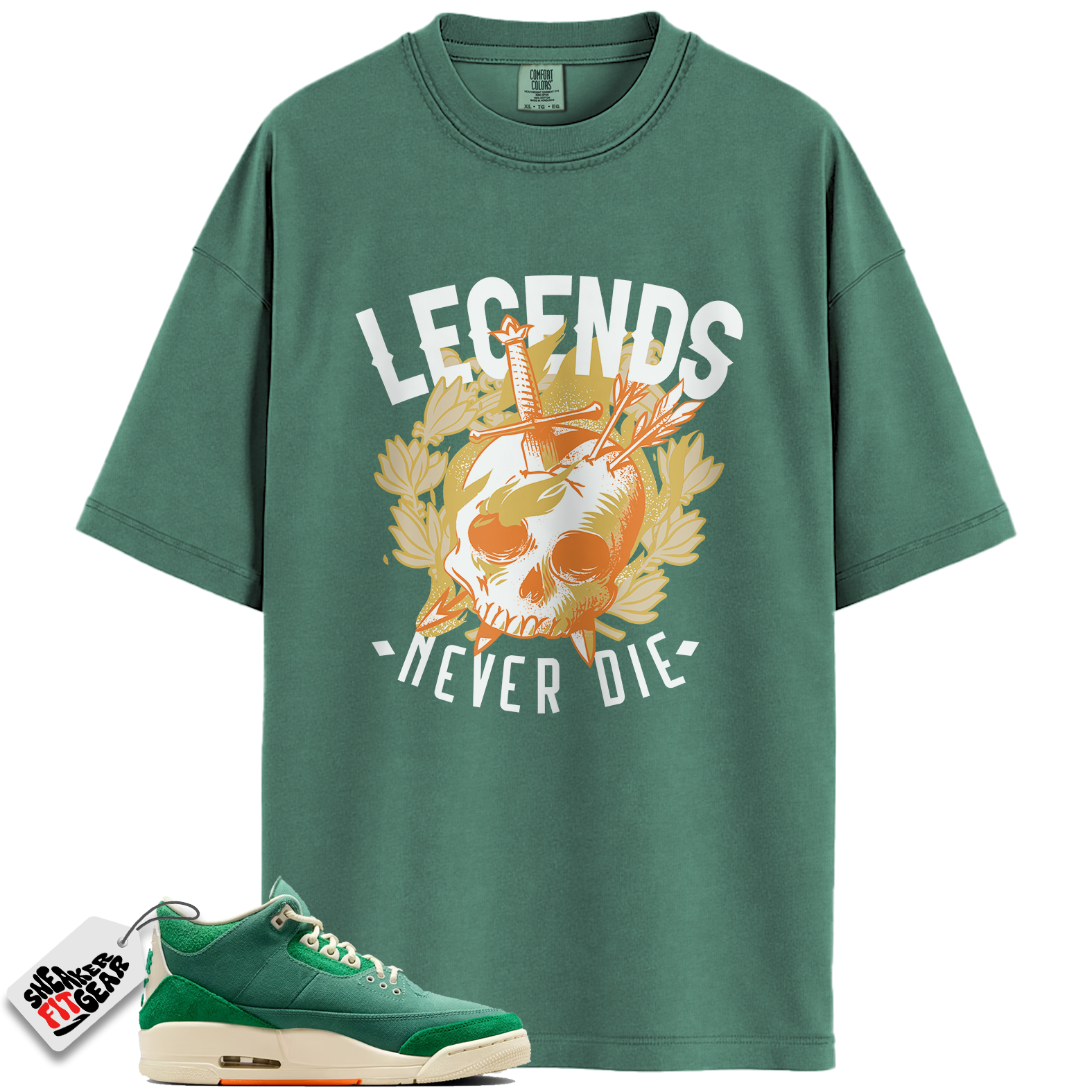 Jordan 3 Retro SP Nina Chanel Abney Bicoastal Match Shirts, Legends Never Die Shirt To Match Jordan 3 Retro SP Nina Chanel Abney Bicoastal