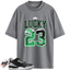 Jordan 3 Retro Green Glow Match Shirts, Lucky 23 Shirt To Match Jordan 3 Retro Green Glow